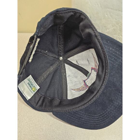 Vintage 1997 MGM Grand Hotel Casino Las Vegas Snapback Hat Black VTG - Picture 8 of 9